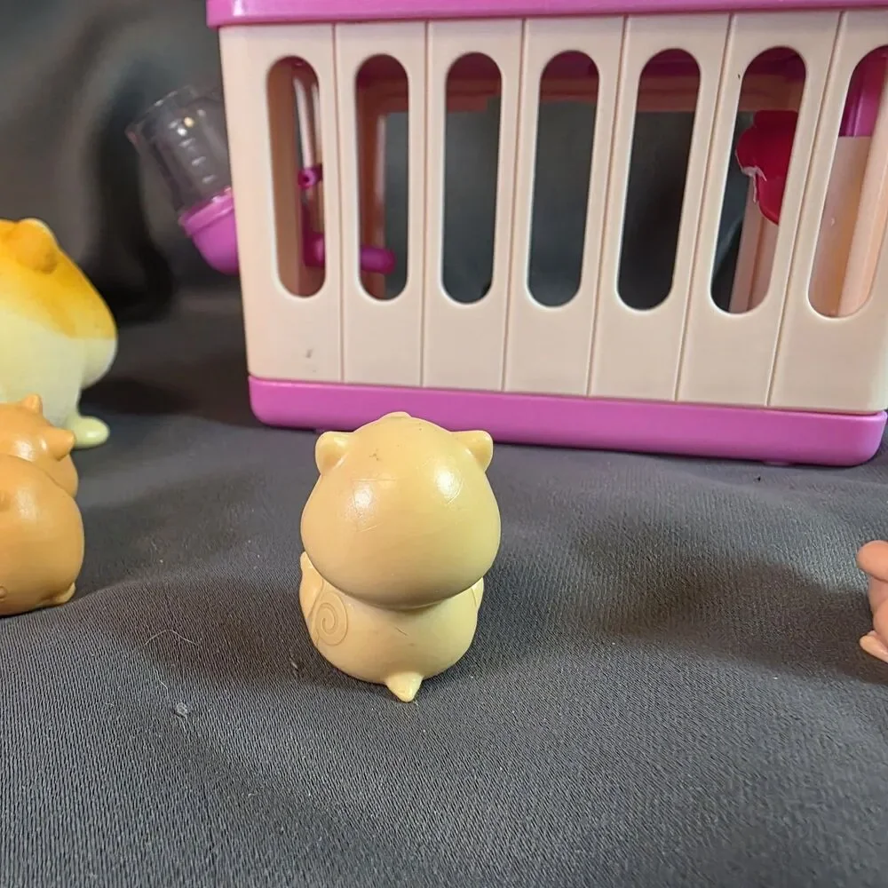 Little Live Pets Hamster Cage Playset With 4 Hamsters